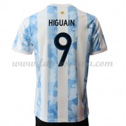 Camisetas De Futbol Baratas Argentina 2021 Gonzalo Higuain 9 Primera Equipación..